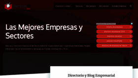 What Empresas10.com website looked like in 2021 (3 years ago)