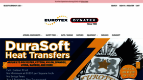 What Eurotex.com website looked like in 2021 (3 years ago)