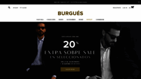 What Elburgues.com website looked like in 2021 (3 years ago)