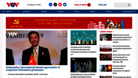 What English.vov.vn website looked like in 2021 (3 years ago)