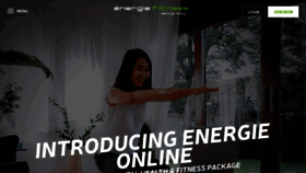 What Energiefitness.com website looked like in 2021 (3 years ago)