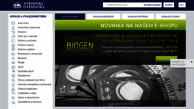 What Edb.cz website looked like in 2021 (3 years ago)
