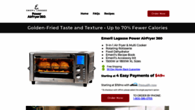 What Emerilairfryer360.com website looked like in 2021 (3 years ago)