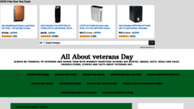 What Eveteransday.com website looked like in 2021 (3 years ago)