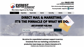 What Everestdmm.com website looked like in 2021 (3 years ago)
