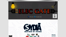What Elecgate.com website looked like in 2021 (3 years ago)