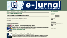 What Ejurnal.plm.ac.id website looked like in 2021 (3 years ago)