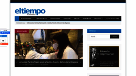 What Eltiempo.com.do website looked like in 2021 (3 years ago)