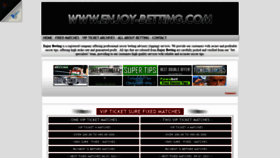 What Enjoy-betting.com website looked like in 2021 (3 years ago)