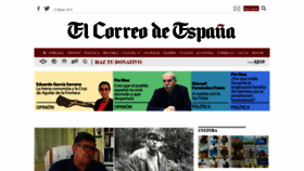 What Elcorreodeespana.com website looked like in 2021 (3 years ago)