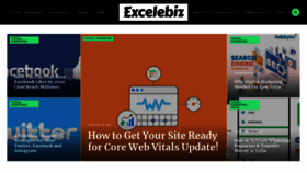 What Excelebiz.in website looked like in 2021 (3 years ago)