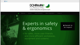 What Ergonomics.com.au website looked like in 2021 (3 years ago)