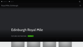 What Edinburgh-royalmile.com website looked like in 2021 (3 years ago)