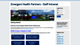 What Emergent-staff.org website looked like in 2021 (3 years ago)