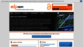 What Edp-open.org website looked like in 2021 (3 years ago)