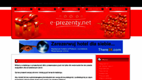 What E-prezenty.net website looked like in 2011 (13 years ago)