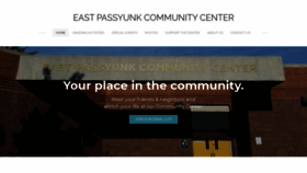 What Eastpassyunkcommunitycenter.org website looked like in 2021 (3 years ago)