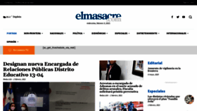 What Elmasacre.com website looked like in 2021 (3 years ago)