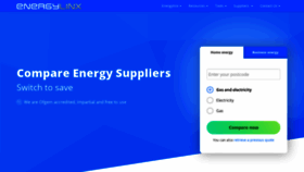 What Energylinx.co.uk website looked like in 2021 (3 years ago)