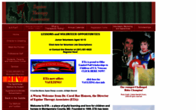 What Equinetherapyassociates.com website looked like in 2021 (3 years ago)