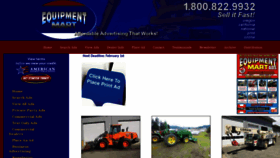 What Equipmentmartads.com website looked like in 2021 (3 years ago)