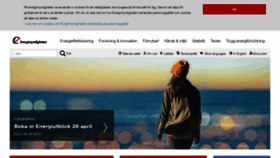 What Energimyndigheten.se website looked like in 2021 (3 years ago)