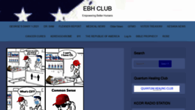 What Ebh.club website looked like in 2021 (3 years ago)