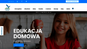 What Edukacjaspersonalizowana.com website looked like in 2021 (3 years ago)