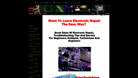 What Electronicrepairguide.com website looked like in 2021 (3 years ago)