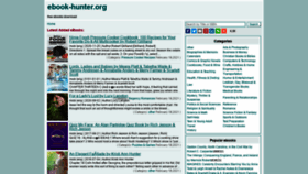 What Ebook-hunter.org website looked like in 2021 (3 years ago)