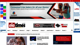 What Eletimes.com website looked like in 2021 (3 years ago)