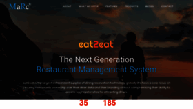 What Eat2eat.com website looked like in 2021 (3 years ago)
