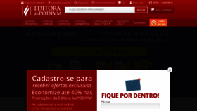 What Editorajuspodivm.com.br website looked like in 2021 (3 years ago)