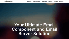 What Emailarchitect.net website looked like in 2021 (4 years ago)