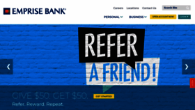 What Emprisebank.com website looked like in 2021 (3 years ago)