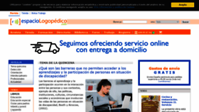 What Espaciologopedico.com website looked like in 2021 (3 years ago)