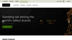 What Etisalat.com website looked like in 2021 (3 years ago)
