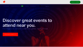What Egotickets.com website looked like in 2021 (4 years ago)
