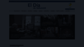 What Eldiadevalladolid.com website looked like in 2021 (3 years ago)