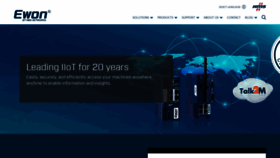 What Ewon.biz website looked like in 2021 (3 years ago)