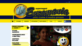 What Euromaniashop.it website looked like in 2021 (3 years ago)