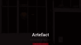 What Ecole-artefact.com website looked like in 2021 (3 years ago)