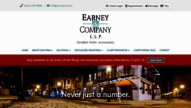 What Earneynet.com website looked like in 2021 (3 years ago)