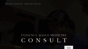 What Ebmconsult.com website looked like in 2021 (3 years ago)