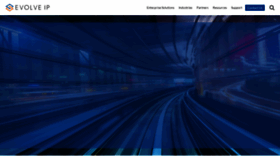 What Evolveip.net website looked like in 2021 (4 years ago)