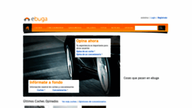 What Ebuga.es website looked like in 2021 (3 years ago)