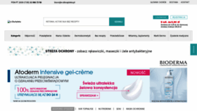What E-zikoapteka.pl website looked like in 2021 (3 years ago)