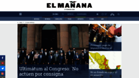 What Elmanana.com website looked like in 2021 (3 years ago)