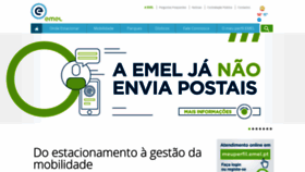 What Emel.pt website looked like in 2021 (3 years ago)