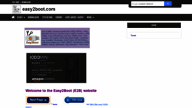 What Easy2boot.com website looked like in 2021 (3 years ago)